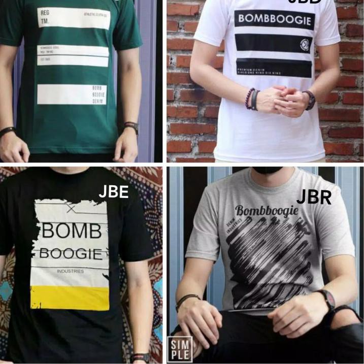 Jual CRD Baju kaos bombogie JUMBO UKURAN XXL-XXXL 9G ART