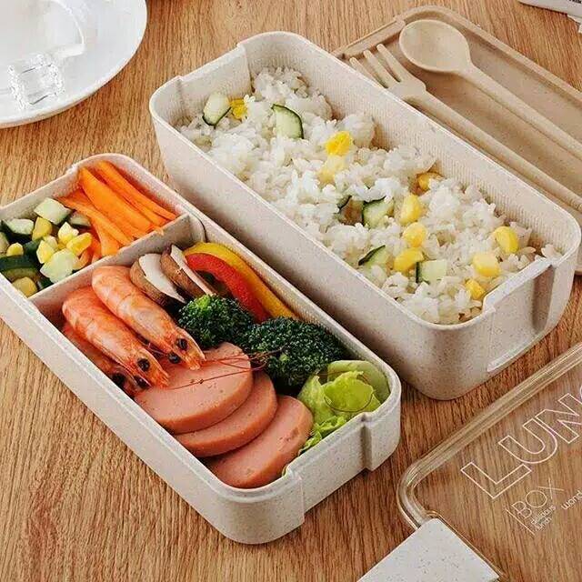 Lunch box 2 tingkat