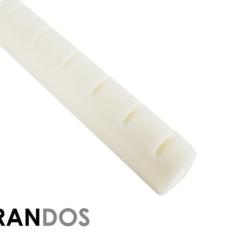 ➵ Nut + Saddle Bridge + Pin (6 pcs) Tulang Sapi Gitar Akustik PUTIH ۩