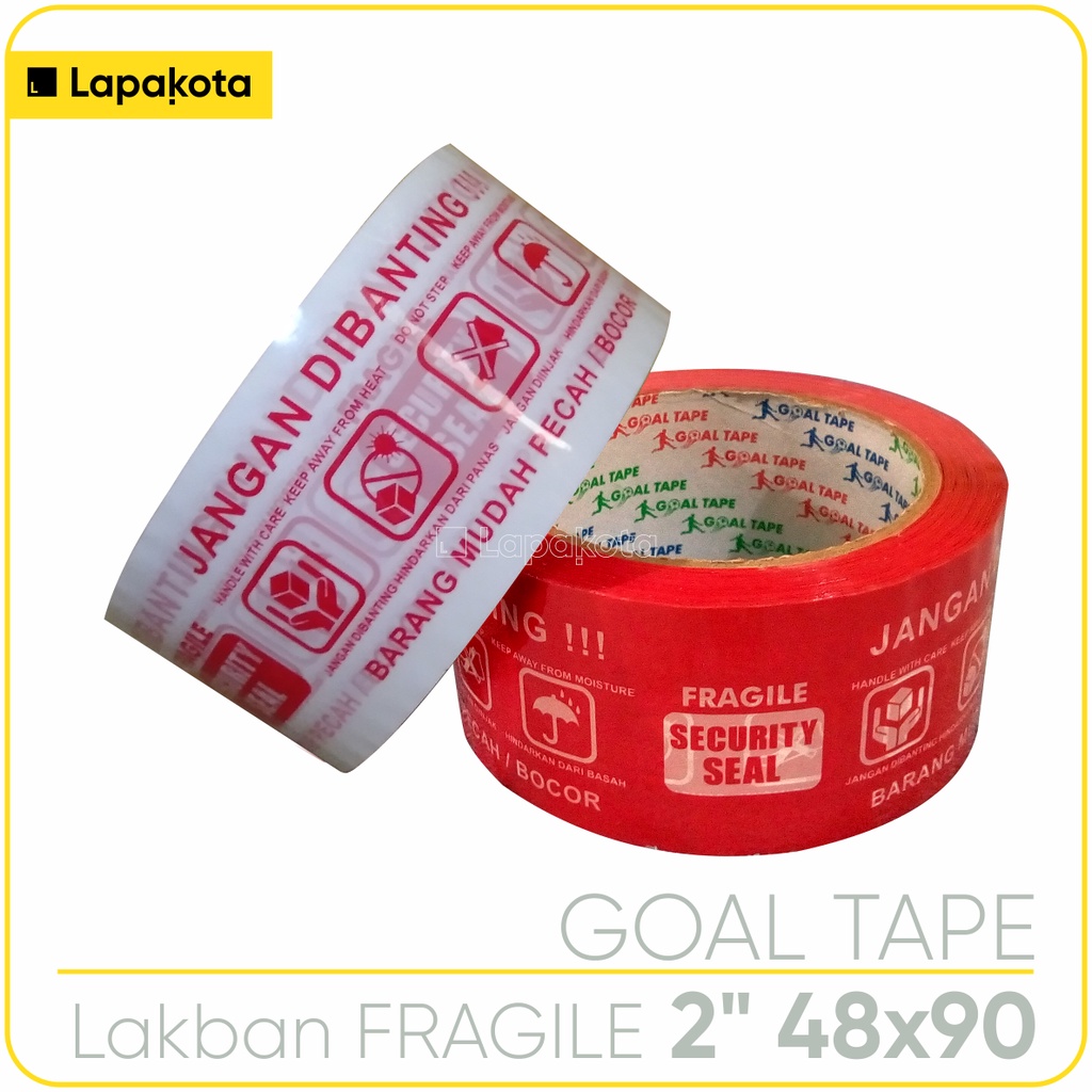 

Lakban FRAGILE 2 inch 48 x 90 yard