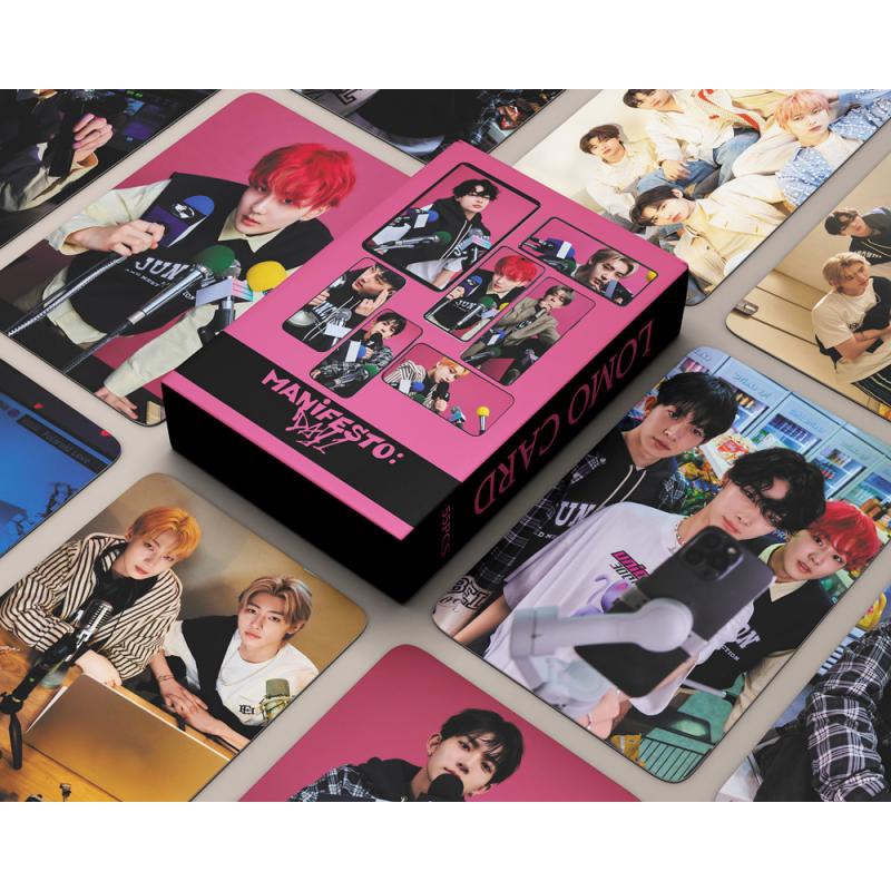 55pcs / BOX Kartu LOMO Foto BTS J-HOPE JACK In THE BOX