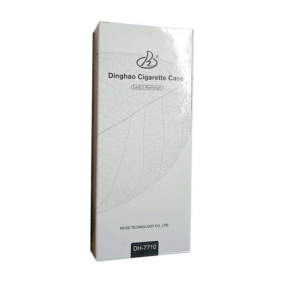 GIJ - Kotak Rokok Fashion Aluminium Cigarette Case