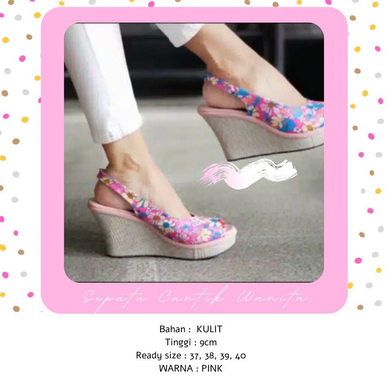 THM Wedges Sandal Import Wanita Cewek Cewe Murah Sendal THM Wedges Sandal Import Wanita Cewek Cewe Murah Sendal