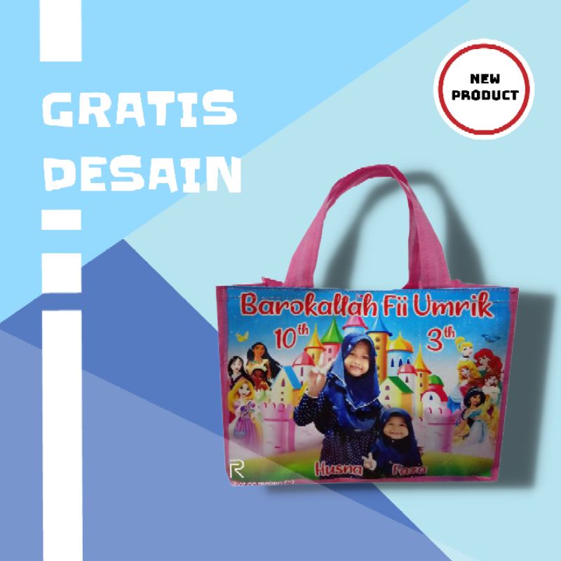 

Tas spunbond Ultah/Goidiebag custom