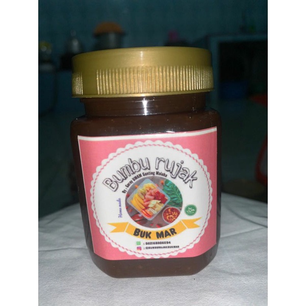 

Bumbu Rujak Buk MAR / Bumbu Rujak Instan Siap Saji