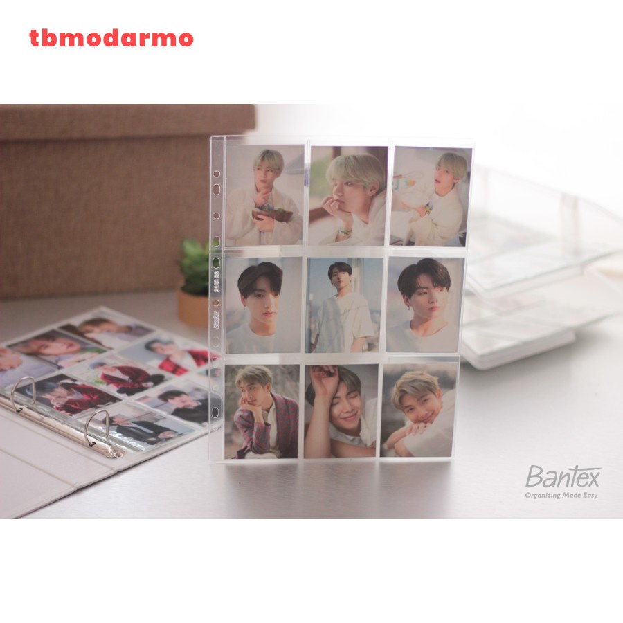 TBMO Bantex Collector Sleeve A4 Photocard 2x9P Clear 2156 08