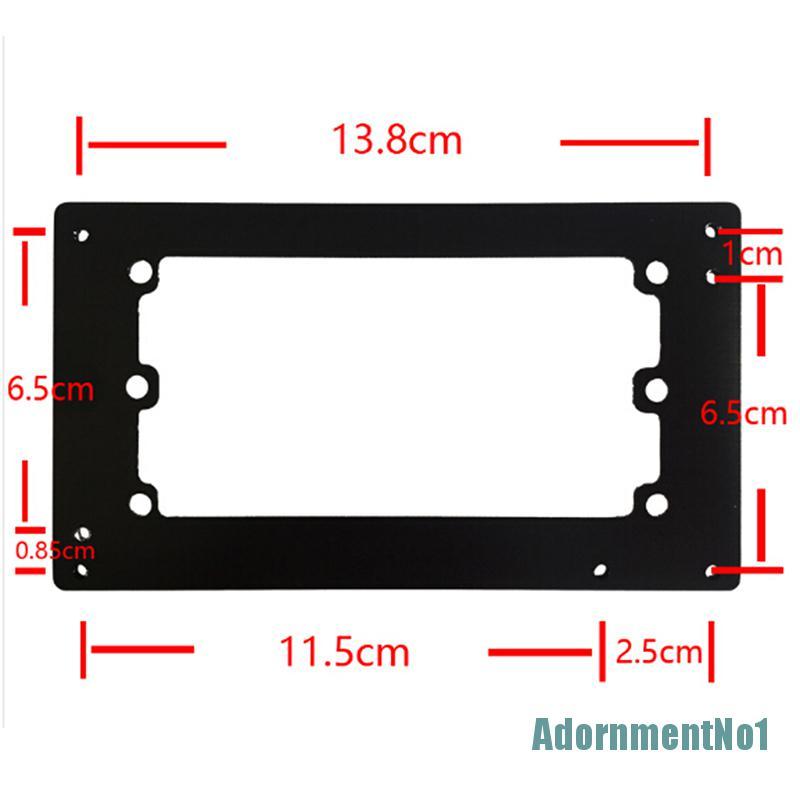 [AdornmentNo1]Black Silver ATX Large Power Supply to SFX Small Chassis Converter Baffle