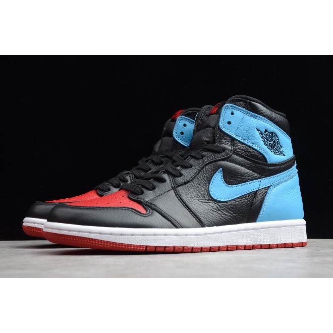 aj1 powder blue gym red