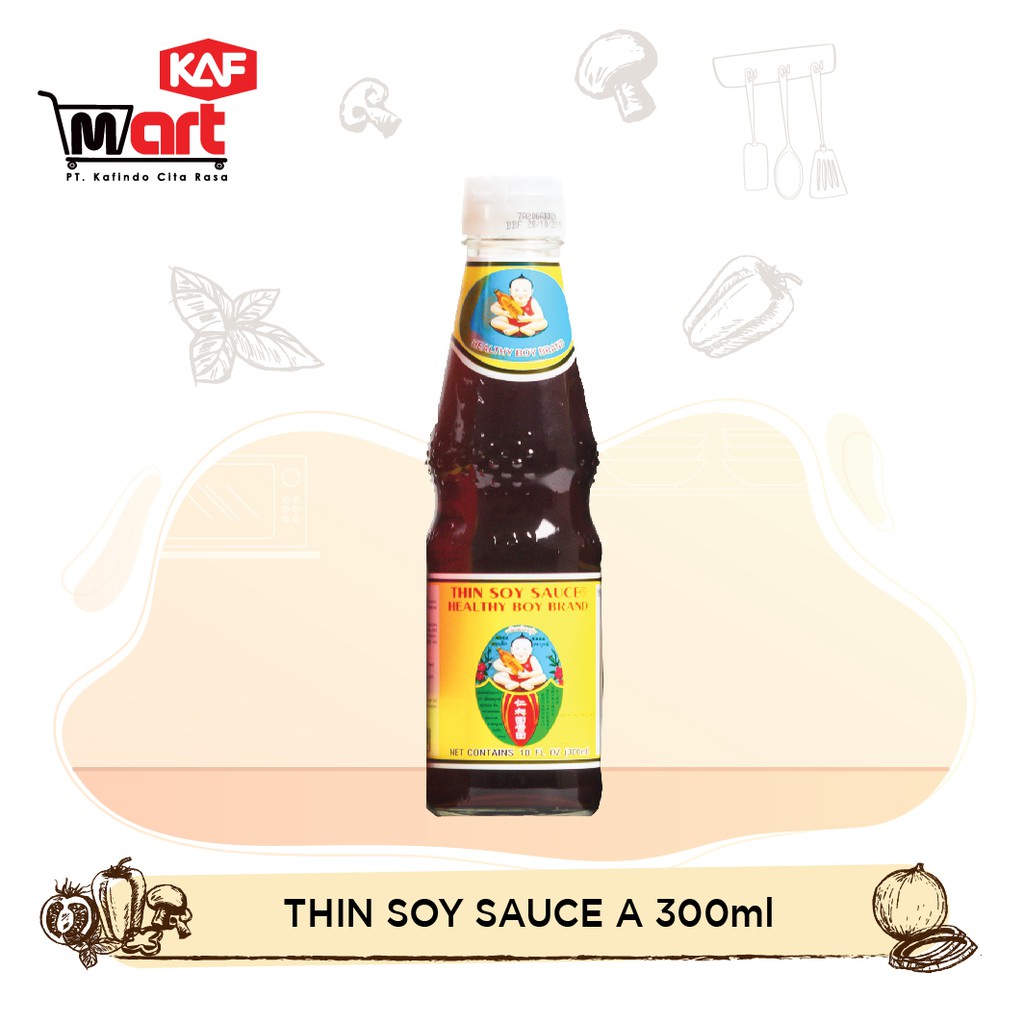 

Healthy Boy Thin Soy Sauce 300ml