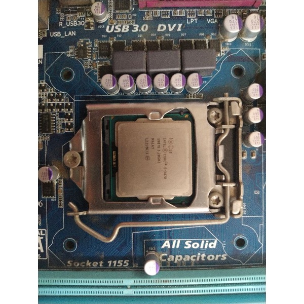 Processor Intel I5 3470 3.20 GHz + Motherboard Gigabyte B75M-D3Vv