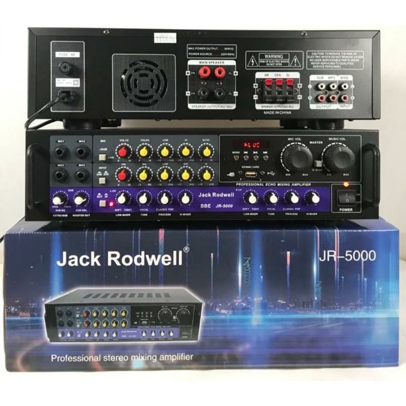 AMPLIFIER BLUETOOTH JACK RIDWELL JR 5000