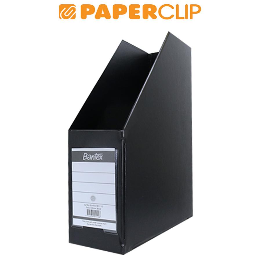 

BOX FILE BANTEX 4011 JUMBO FOLIO 10 BLACK