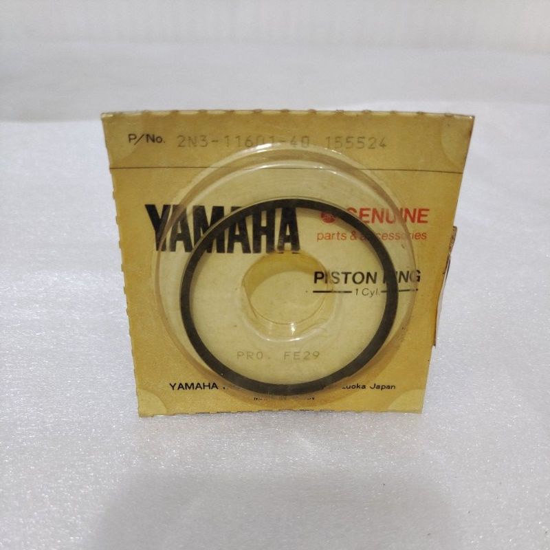 Ring seker seher Piston ring only OS oversize 1.00 Yamaha L2SN L2 super L2G ORIGINAL2N3-11601-40 Dis