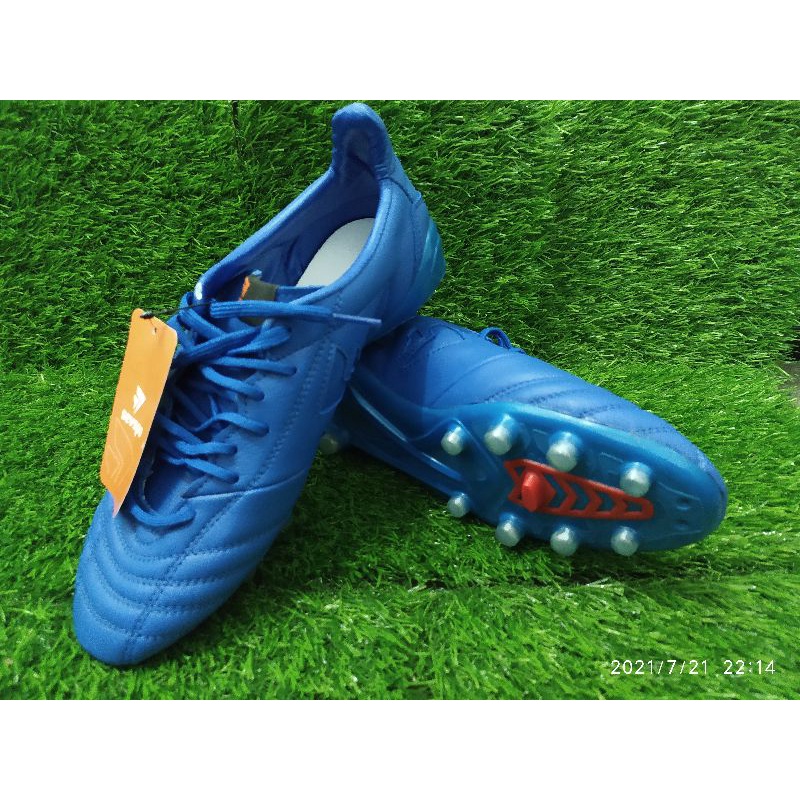 Bonus Kaos Kaki Panjang Sepatu Bola Soccer Sevspo Kempo Kulit Leather