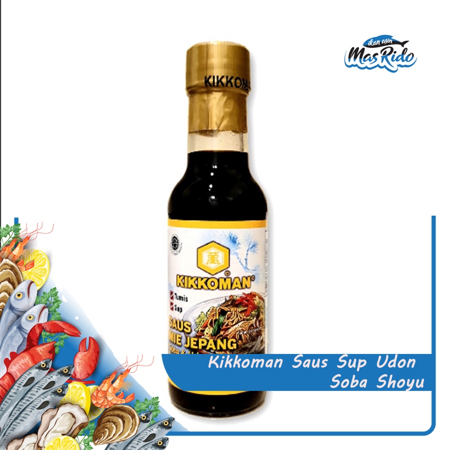 

Kikkoman Saus Sup Udon Soba Shoyu - Soup Base Sauce Original Murah
