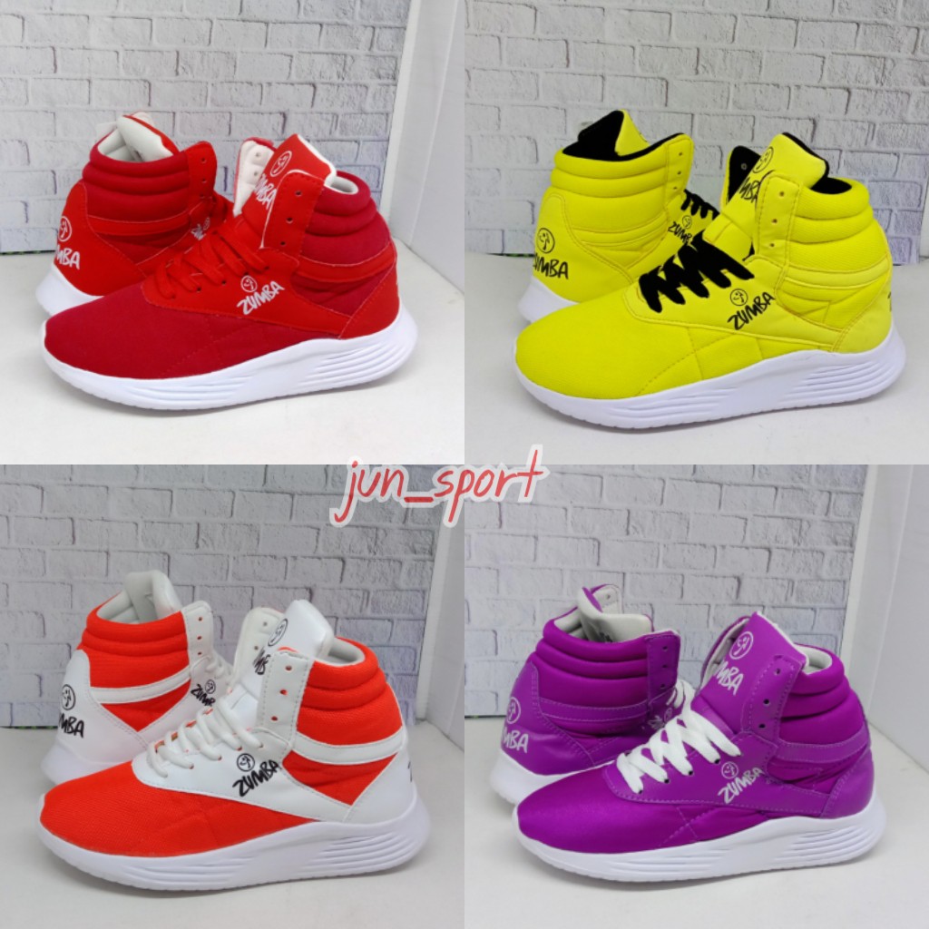 Sepatu zumba kuning sepatu zumba aerobik sepatu senam