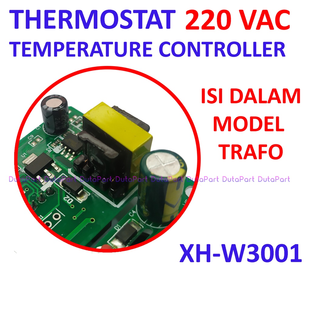 Thermostat Digital Temperature Controller 220V AC XH-W3001 Termostat