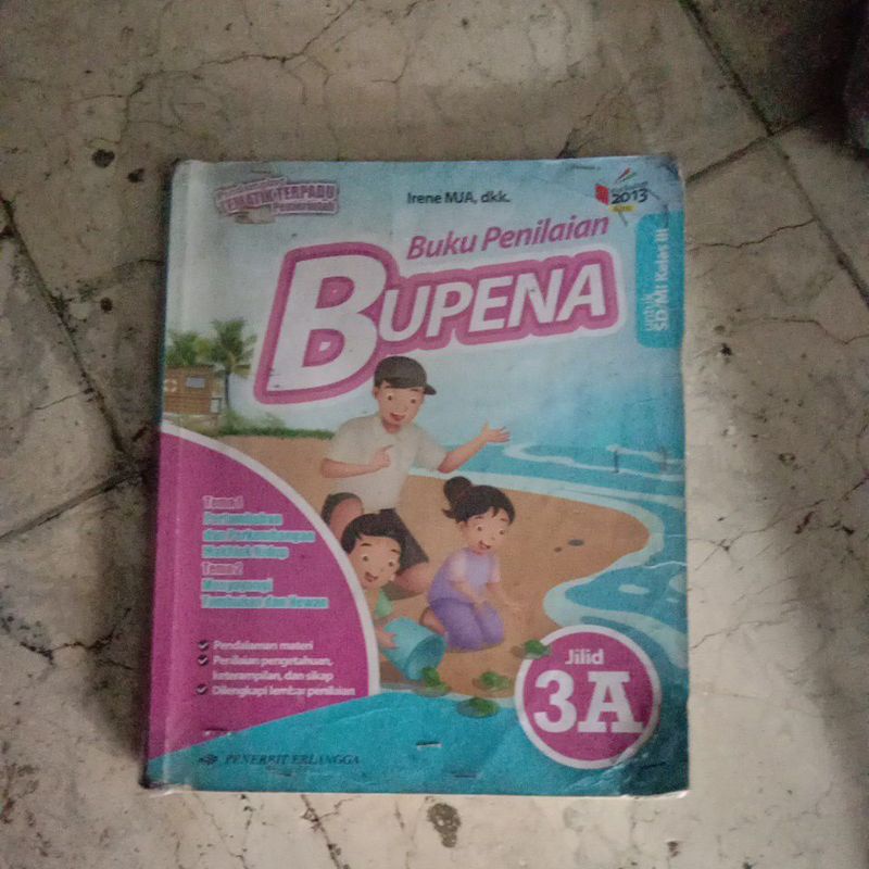 buku bupena kelas 3 A