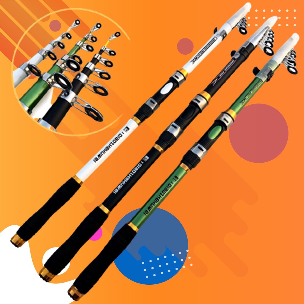 DISKON CUMA SAMPAI JAM 9 MALAM INI joran tegek joran CASTING tegek carbon joran pancing carbon joran