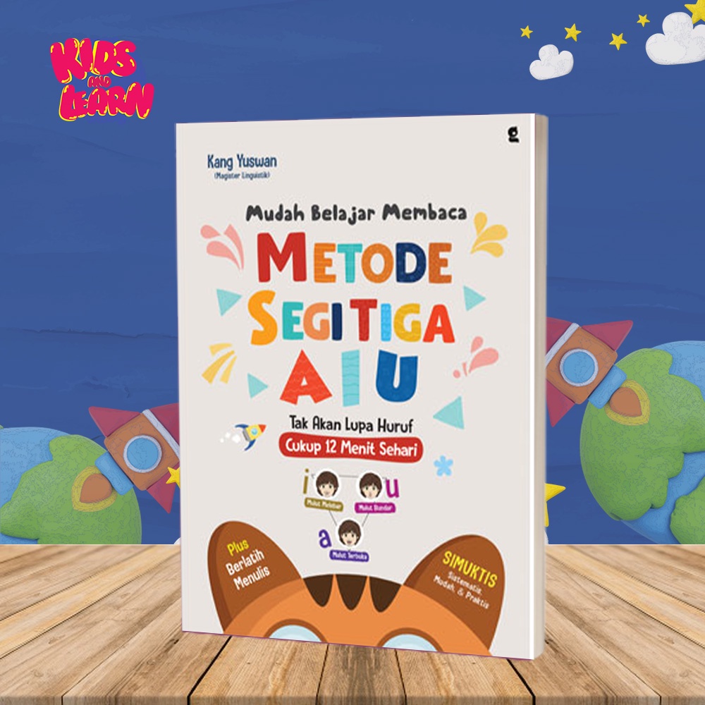 Buku Aktivitas Anak Belajar Membaca Mudah Belajar Membaca Metode Segitiga Aiu Anak Tk Paud