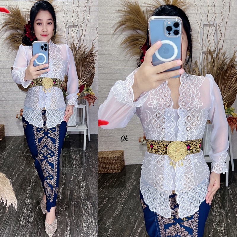 kebaya jadi bordiran terlaris