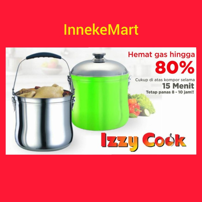 Panci Izzy Cook - Panci Menyerap Panas / Panci Cook Hummer / Memasak