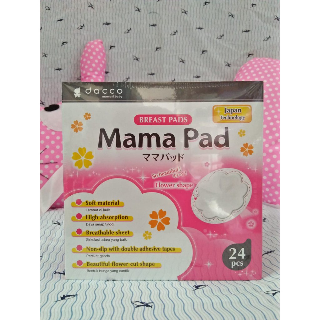 BREAST PADS MAMA PAD ISI 24PCS - HTA SUSU PAMPERS TERMURAH
