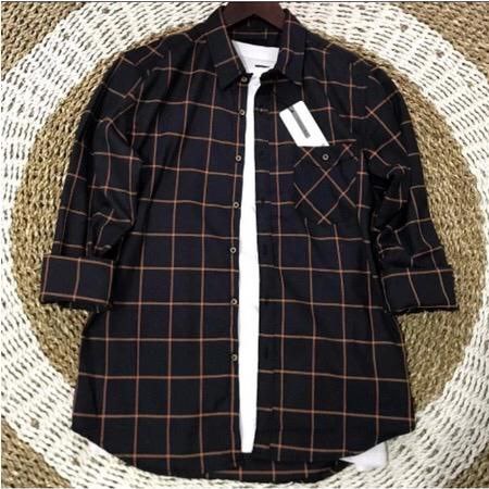 KEMEJA FLANEL DISTRO SURFING LENGAN PANJANG PRIA MOTIF KOTAK CUPEL ECER &amp; GROSIR