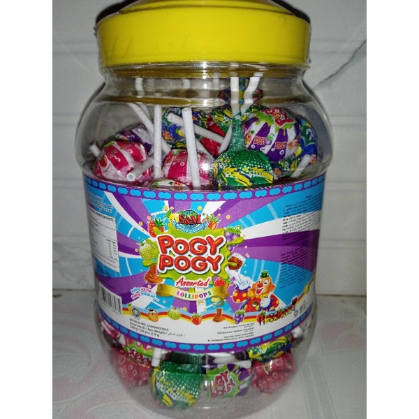 

Permen Lollipops POGY POGY (isi 60)
