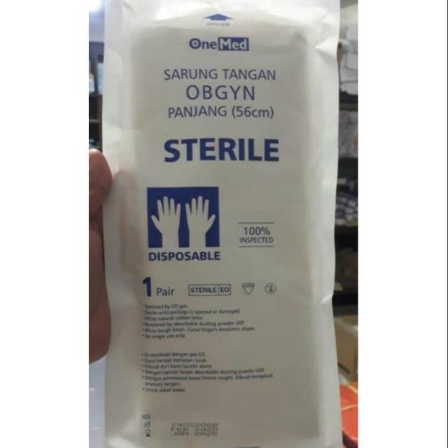 Sarung Tangan Medis Sterile Panjang