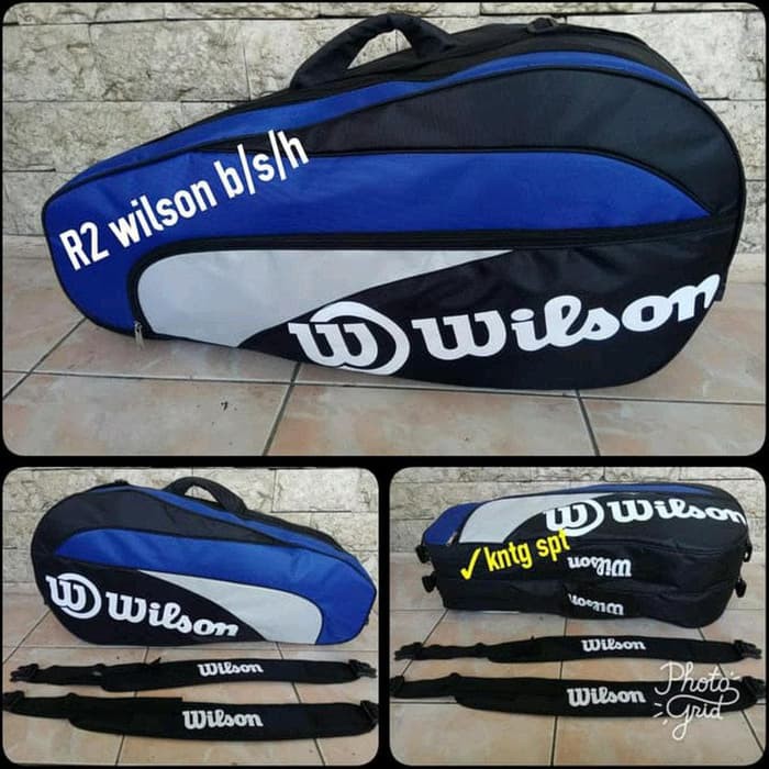 Terbaru Tas Raket Badminton Dan Tenis R2 Wilson New