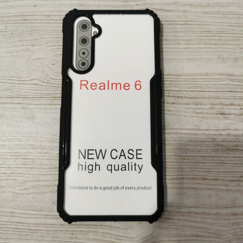 CASE REALME 6 SHOCKPROOF SOFTCASE TRANSPARAN