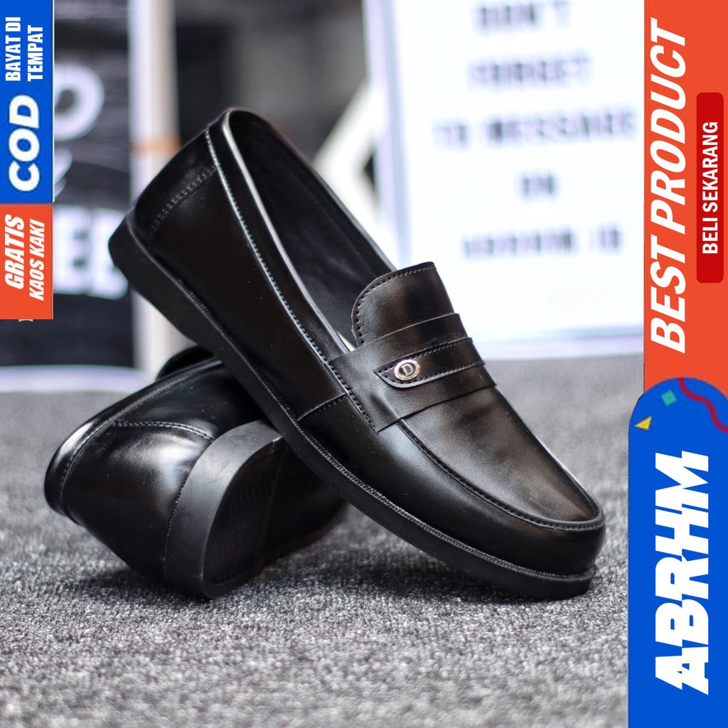 Abrhm Dts - Sepatu Formal Pria Casual Pantofel