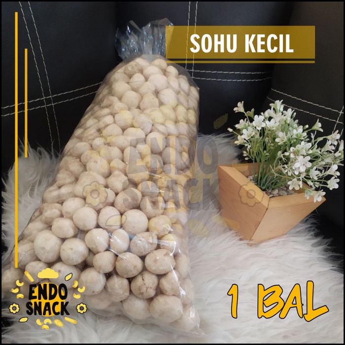 

[ENDOSHOPID] 1 Bal Sohu Mini Baso Tahu Kering Baso Aci - Tnpa Buble Wrap - BARU