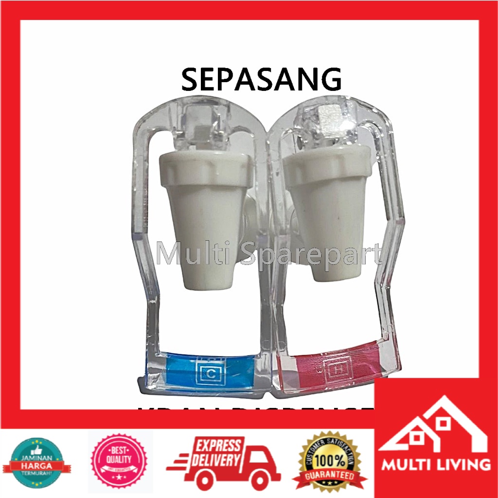 Kran Dispenser Panas Dingin Kran Galon Hot Cool Harga SEPASANG