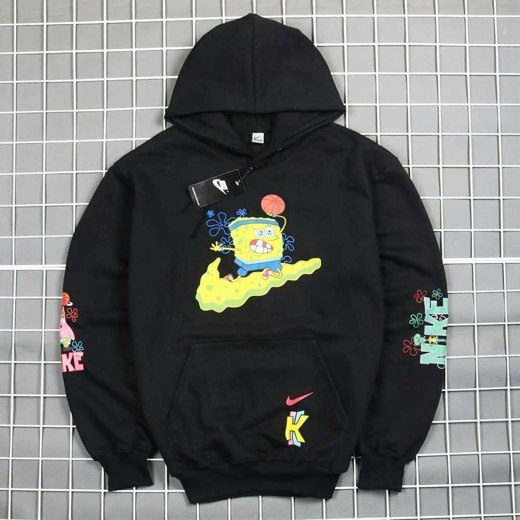 Hoodie nike x spongebob black premium