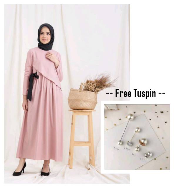 Kalea dress pink by mabelle indonesia