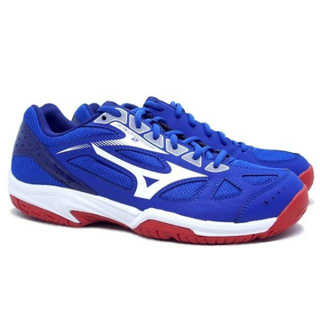 Sepatu Volley Mizuno Cyclone Speed 2 - Snorkel Blue/White
