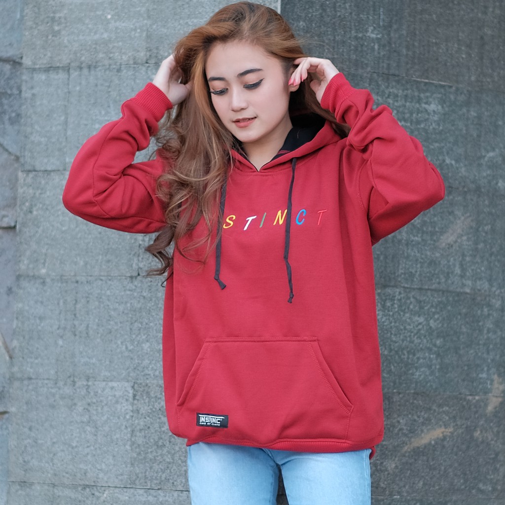 INSTINCT JAKET SWEATER HOODIE  RAINBOW