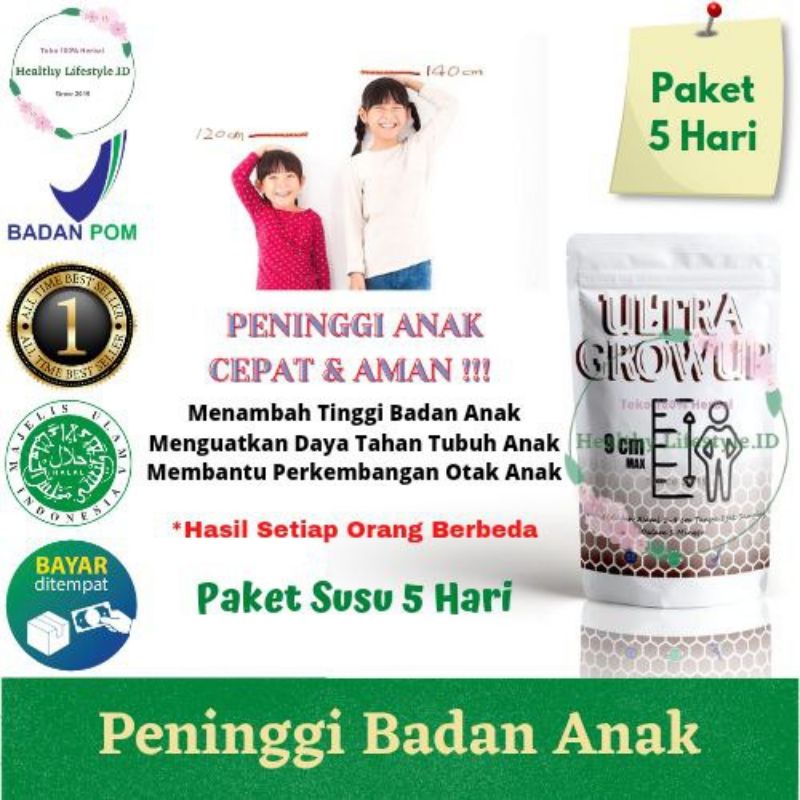 

[COD] Ultra growup KHUSUS UNTUK ANAK Nutrient Calsium Original Peninggi Badan Terbaik & Terlaris