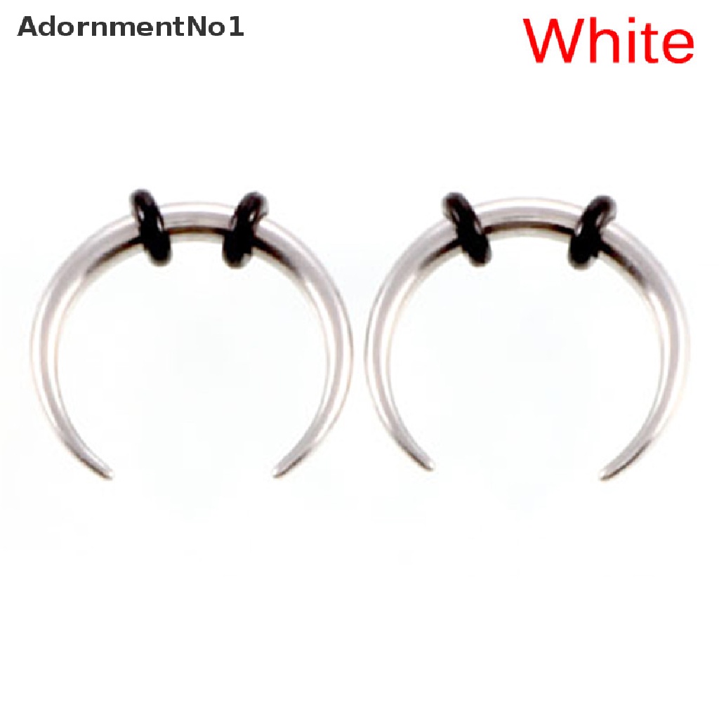 (AdornmentNo1) Anting Jepit Hidung Bahan Surgical Steel Untuk Wanita