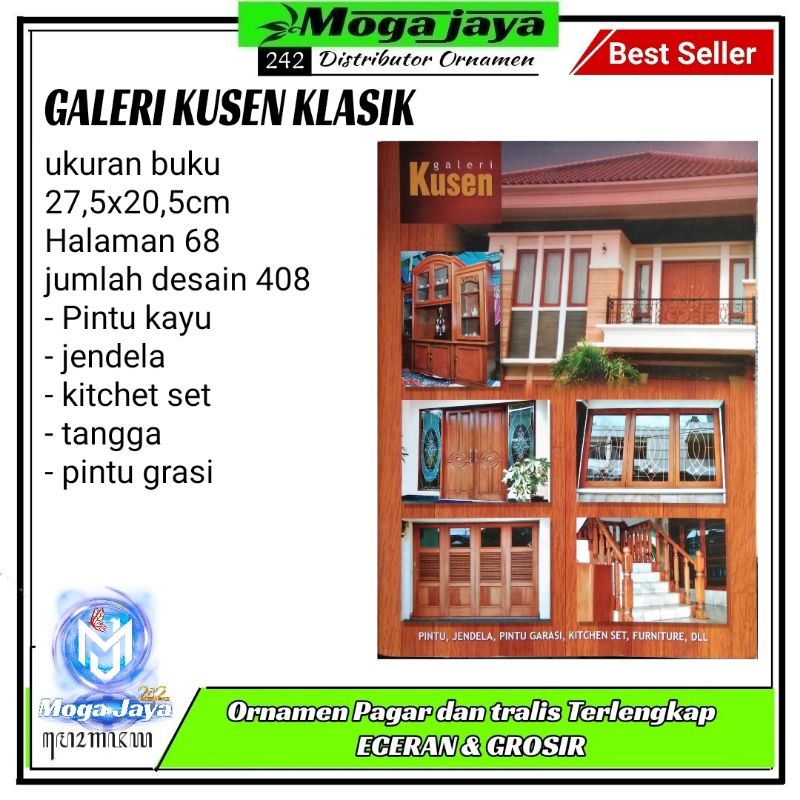 buku katalog kusen kayu dan furniture majalah contoh produk kayu