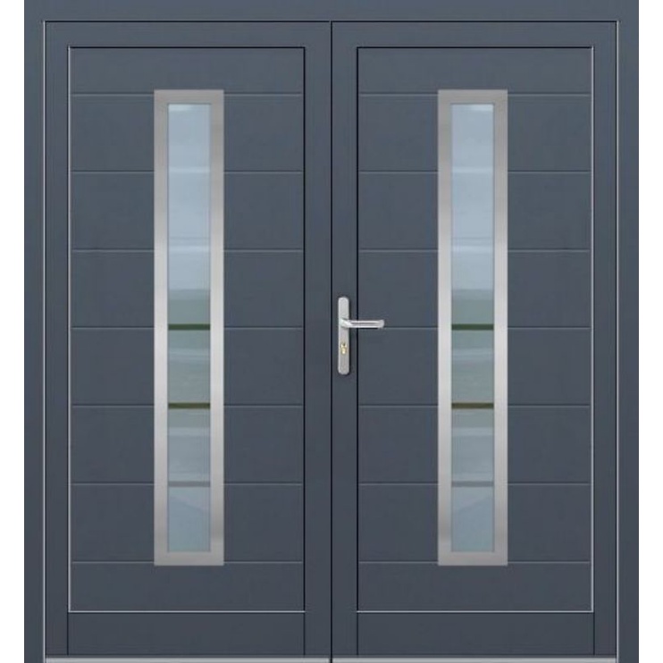 pintu 2 daun alumunium