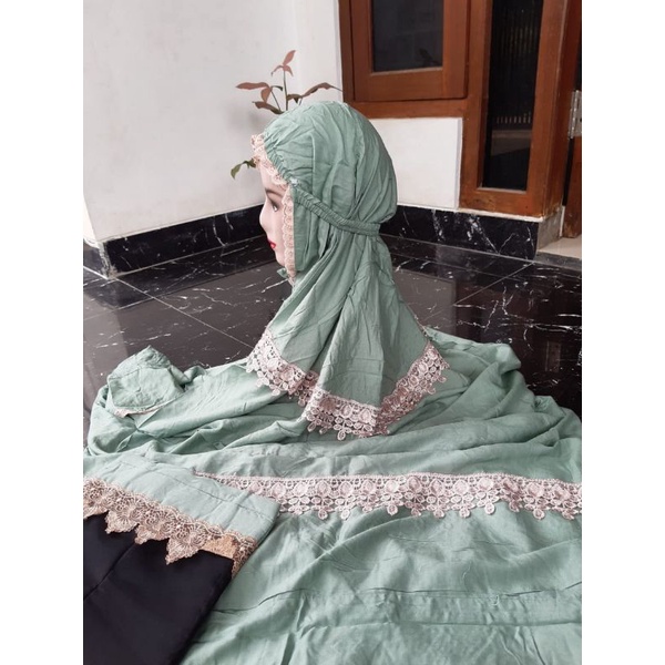 [MURAH BERKUALITAS] MUKENA TERUSAN RAYON RENDA ANEKA WARNA /MUKENA RAYON WARNA MURAH