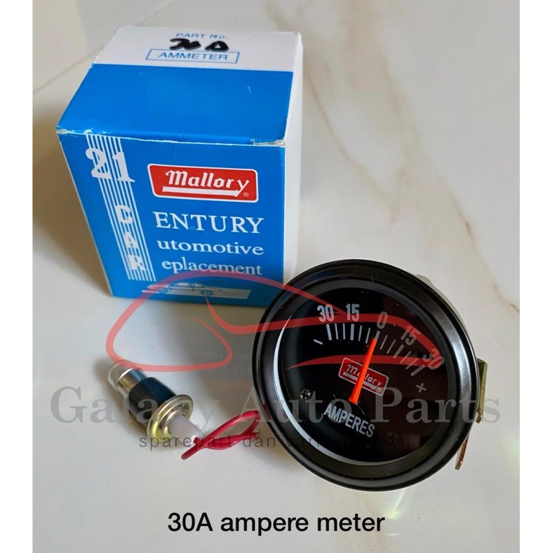Ampere meter mobil universal 30a