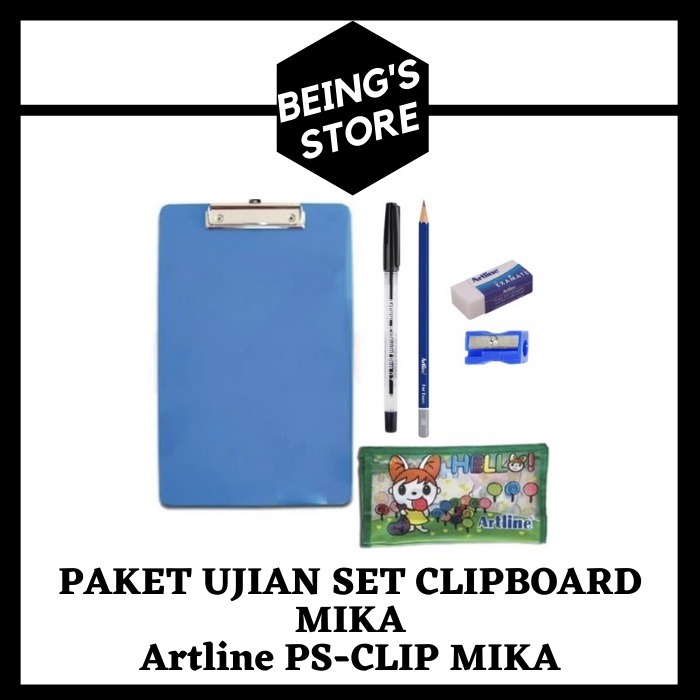 

PAKET UJIAN SET PAPAN JALAN MIKA ARTLINE PS-CLIP MIKA