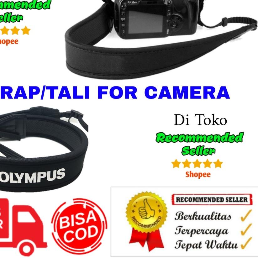 Strap / Tali For Kamera Dslr Semipro Prosumer Canon Nikon Sony Olympus Panasonic Camera Eos 1100D 12