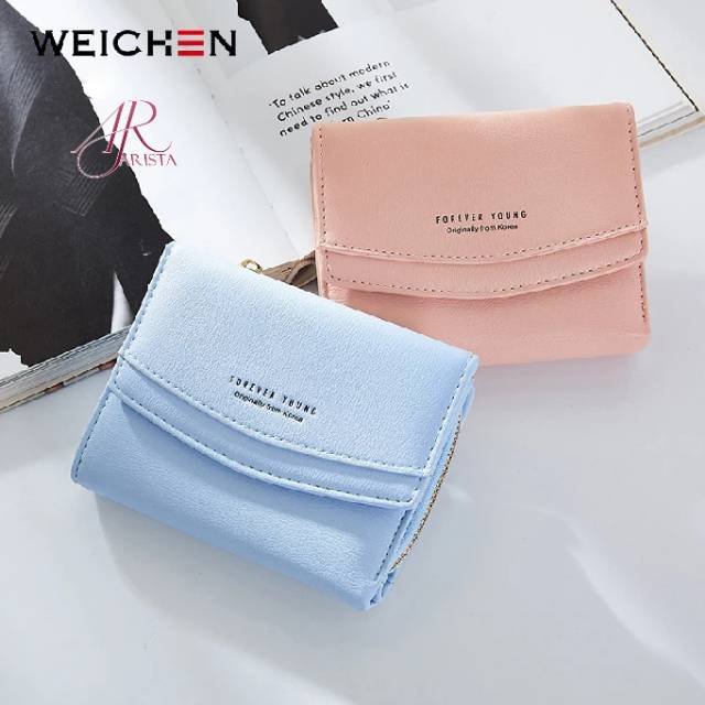 DOMPET WANITA MINI WEICKEN - DOMPET LIPAT WANITA KOREAN FASHION WALLET