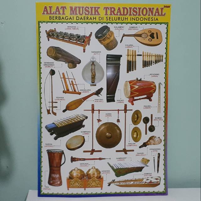 Poster Alat Musik Tradisional