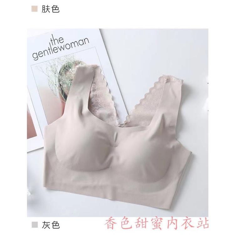 COD√Sport Bra Pakaian Dalam Wanita Hight Quality-bra-65 Grey